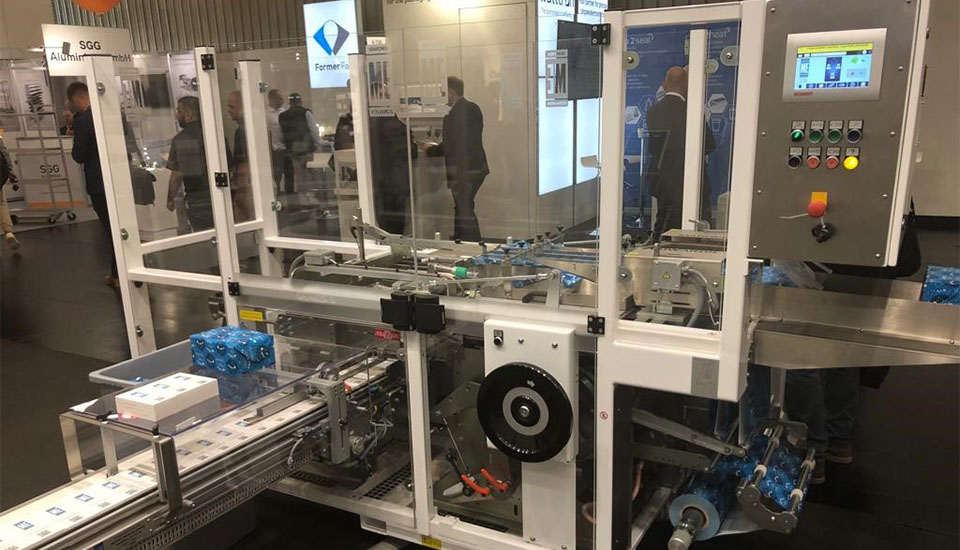 BX series overwrapper on the stand at Fachpack 2022