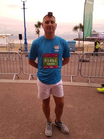 David Aimson runs Supernova 5K for charity