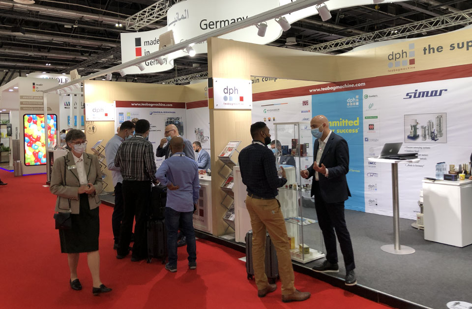 Busy DPH International Stand at Gulfood Manufacturing 2021