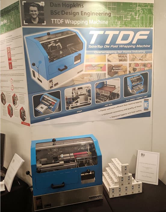 Festival of Design Stand with Table Top Diefold wrapper