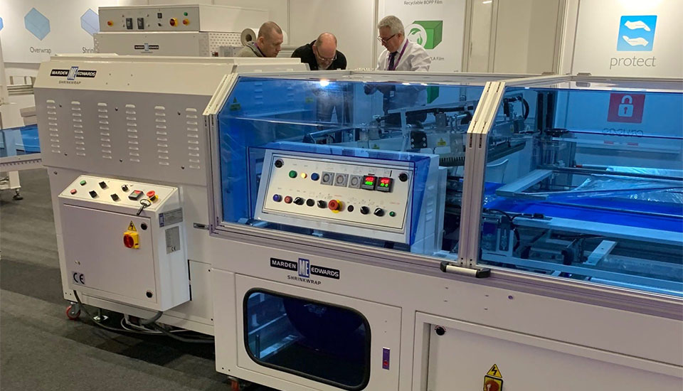 ME Shrinkwrap L Sealer on the stand at PPMA 2022