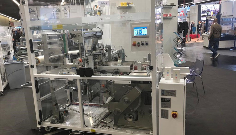 TML series overwrapper on the stand at Fachpack 2022