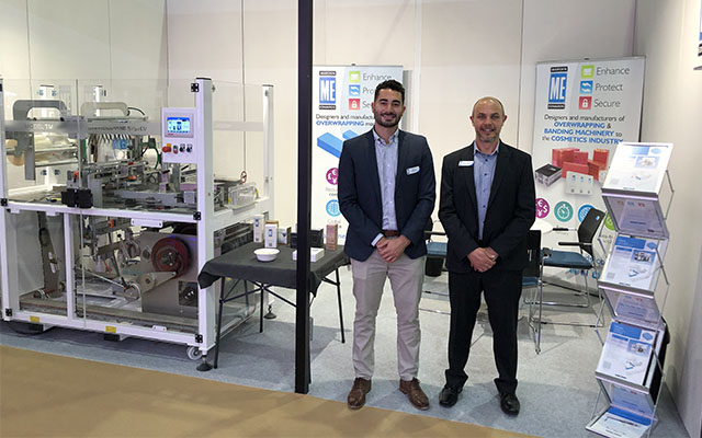 Marden Edwards sales team at Beautyworld Middle East 2022