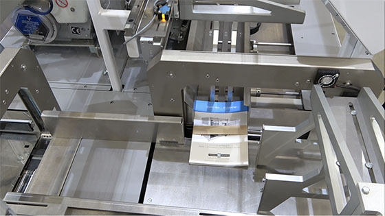 ABS Series 2 bander banding brochure stacks
