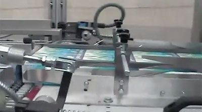 Video of Chewing Gum Cartons Overwrapped at 40 pack per minute LX125RH