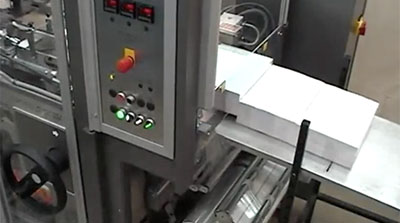 Overwrapping Reams A4 Paper at 7 per minute – LX125FF