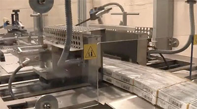 Collating Stacking and Overwrapping Pharmaceutical Cartons – BX125LH