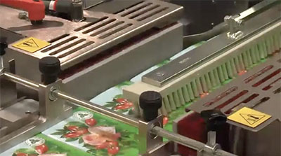 Overwrapping Small Tea Cartons at 90 per minute - LX025FF