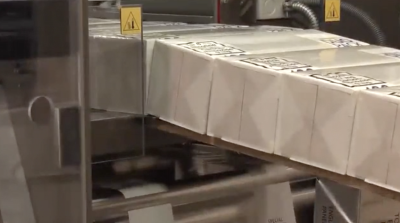 Tobacco Twin Pack 400s Display Carton Overwrapping at 25 per minute – LX125FF7