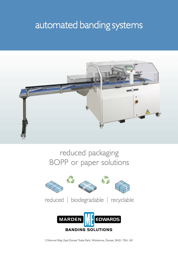 ABS Banding Machine Range Brochure
