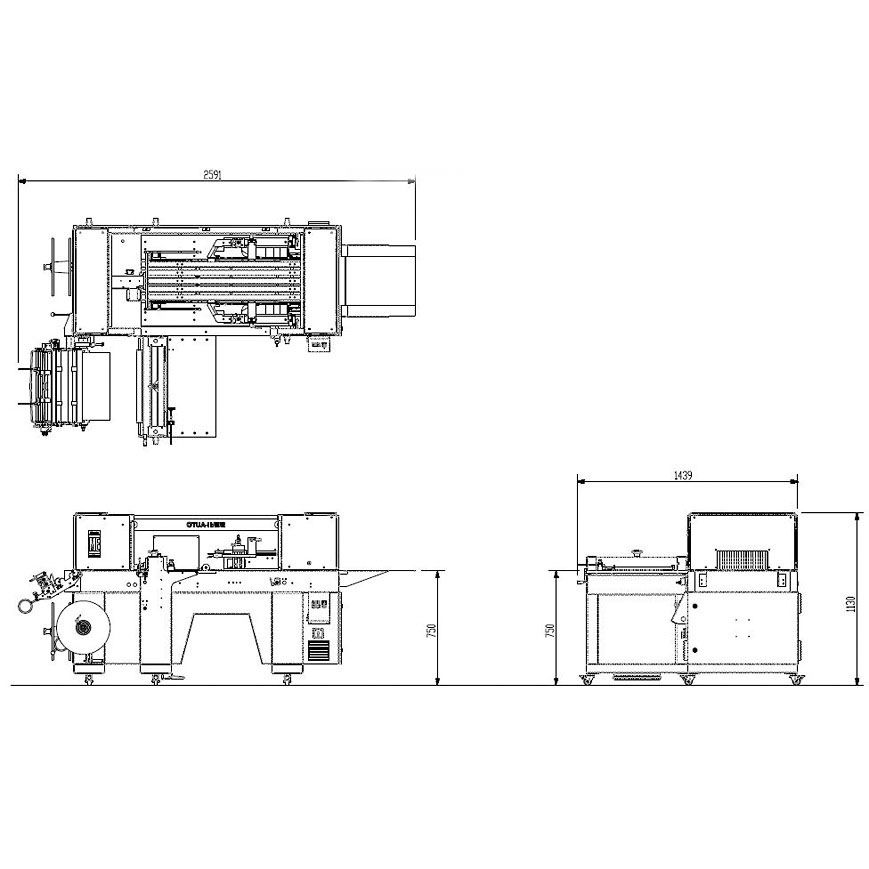 Falteinschlagmaschinen - Halbautomatische