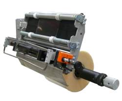 Corte de film en tiras Corte de film en tiras