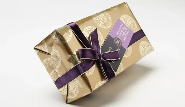 Caja Envuelta con Papel