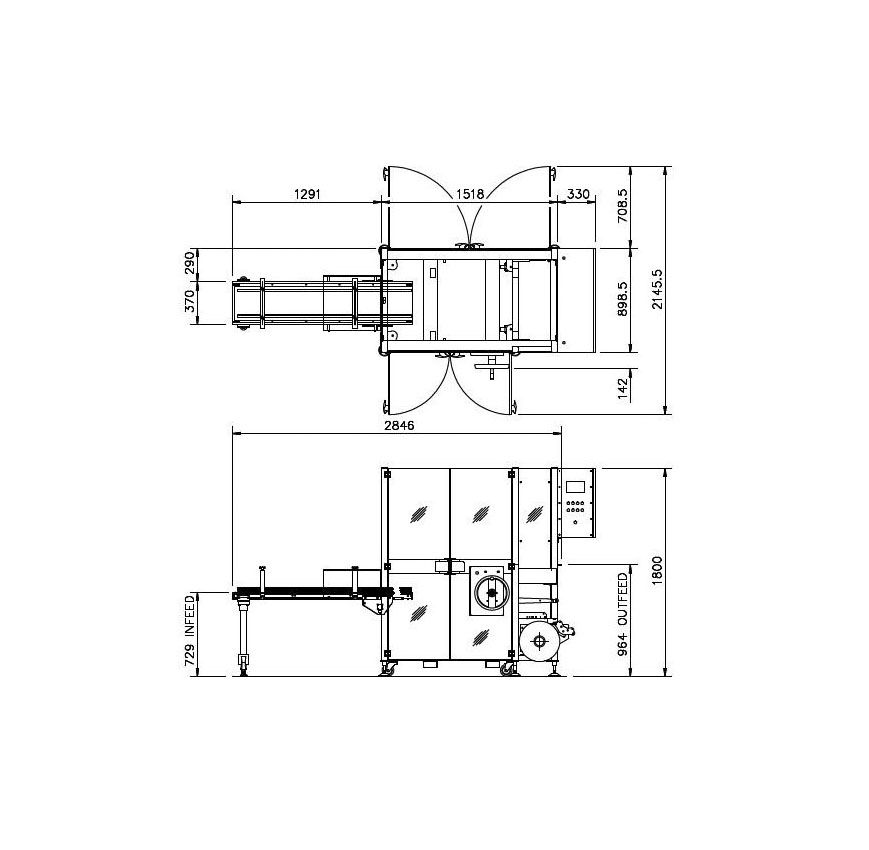 Dessins techniques de la série BX