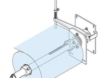 3. Chargement latéral de la bobine de film