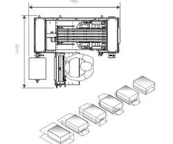Processus d'emballage semi-automatique Processus d'emballage semi-automatique