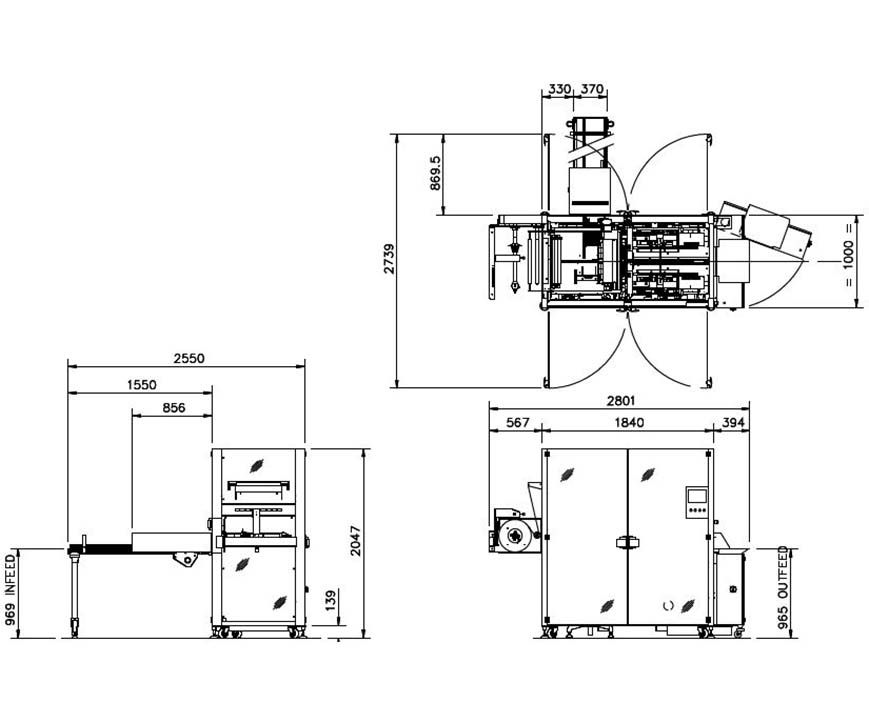 Dessins techniques de la TML