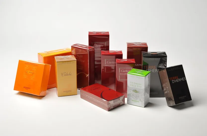 Hermes Cartier Cosmetics Cartons