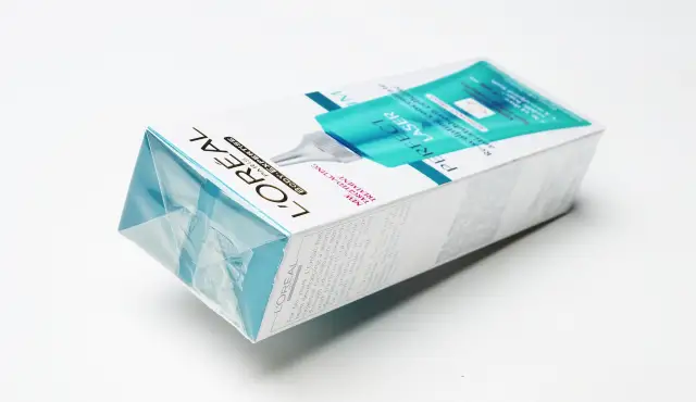 Cosmetics Carton Bar End Seal
