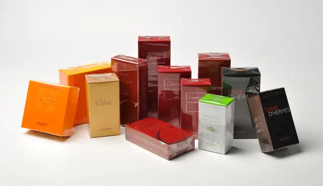 Hermes Cartier Cosmetics Cartons