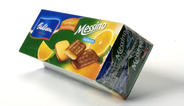 Bopp Film Overwrapped Cake Carton