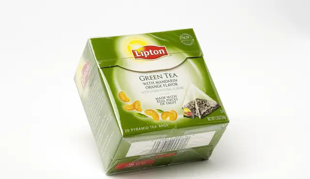 Small Tea Carton Overwrapping