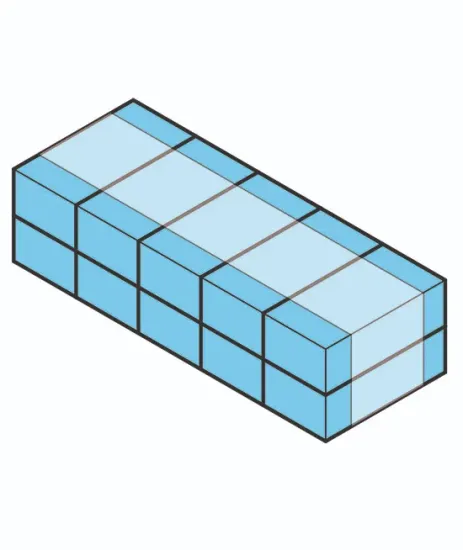 Banded 1x5x2 format diagram
