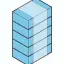 Banded 1x1x5 format diagram