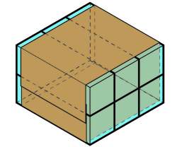 1x3x2 wrapping diagram
