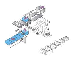 B Series pack wrapping process