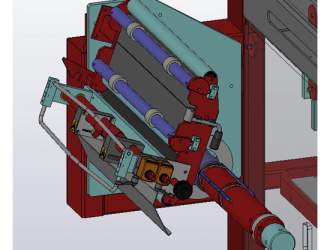 3. Film Slitter Side Loading Film Spindle