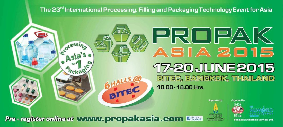 Propak Asia 2015 Show Banner