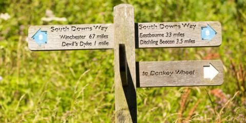 British Heart Foundation South Downs Way Bike Ride for Charity