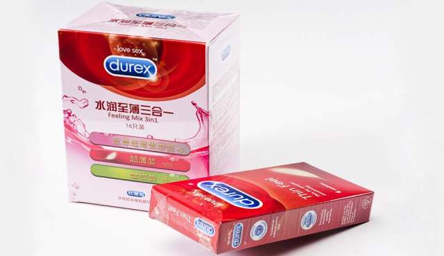  обертывание коробки презервативом