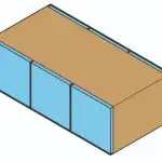 1x3x1 (large) format diagram