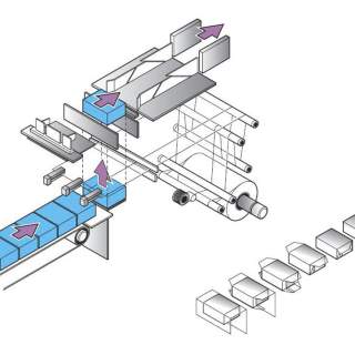 BX series pack wrapping process