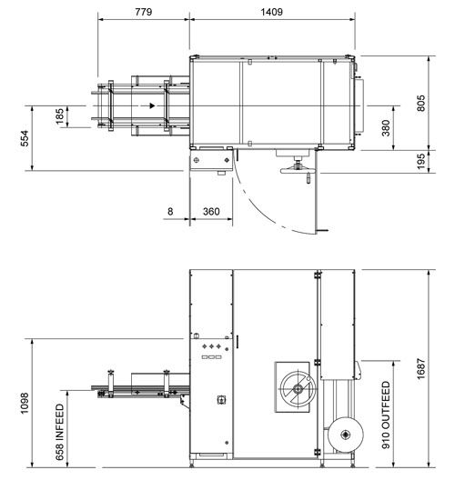 Evo Series engineering drawings