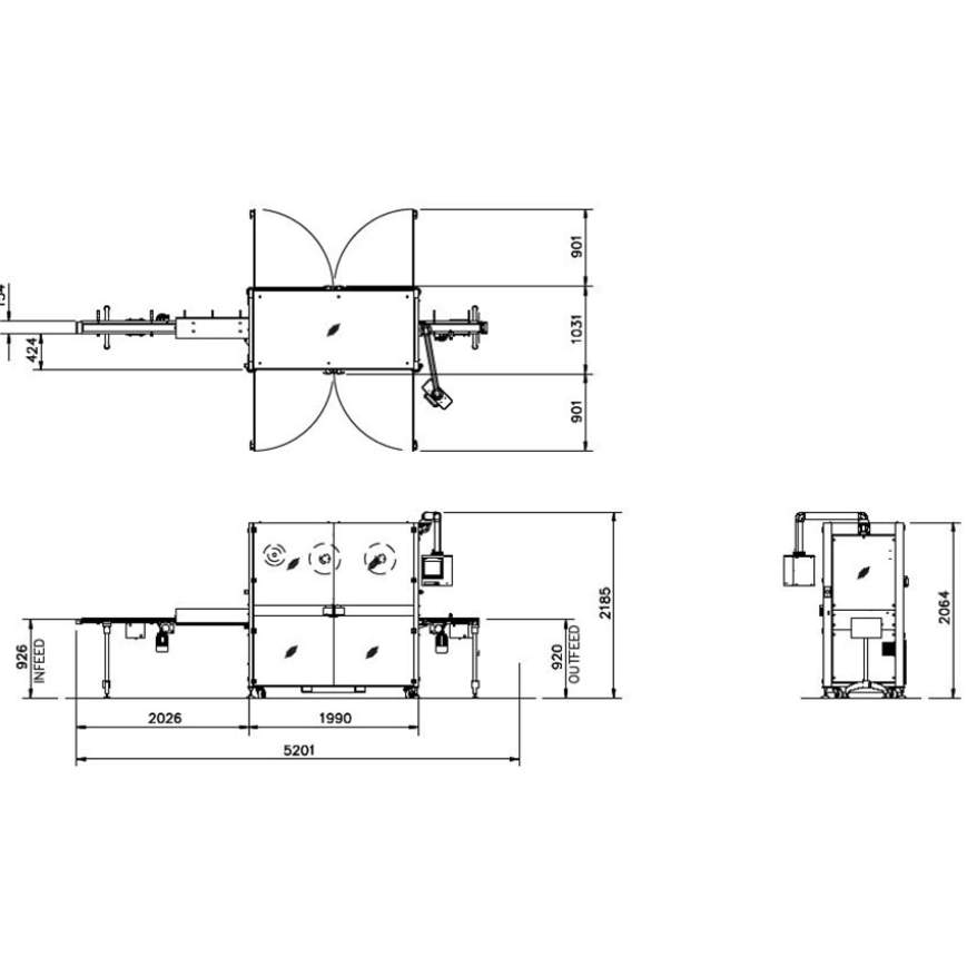 ME 300T series engineering drawings